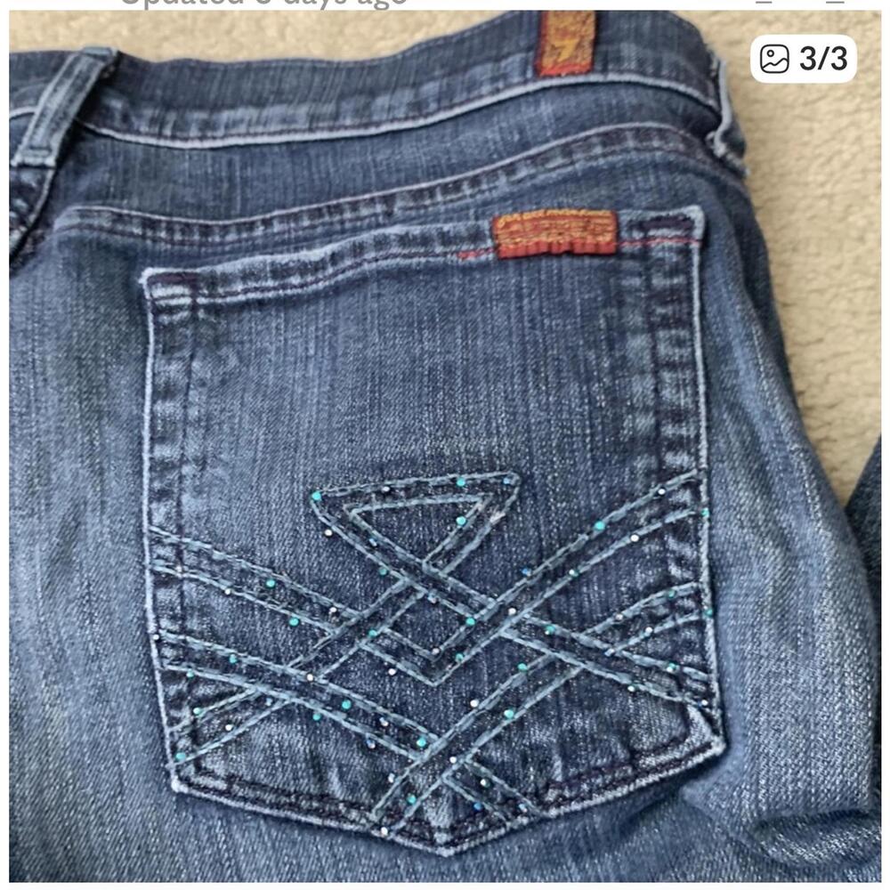 7 for all mankind Edie Flood Jeans in size 31